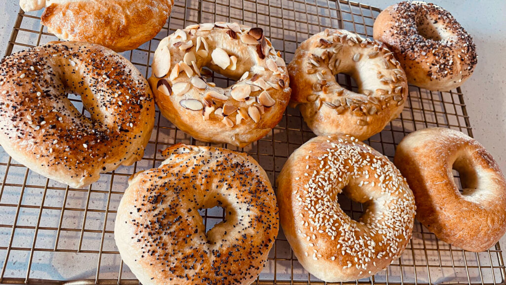 delicious dairy-free vegan bagels