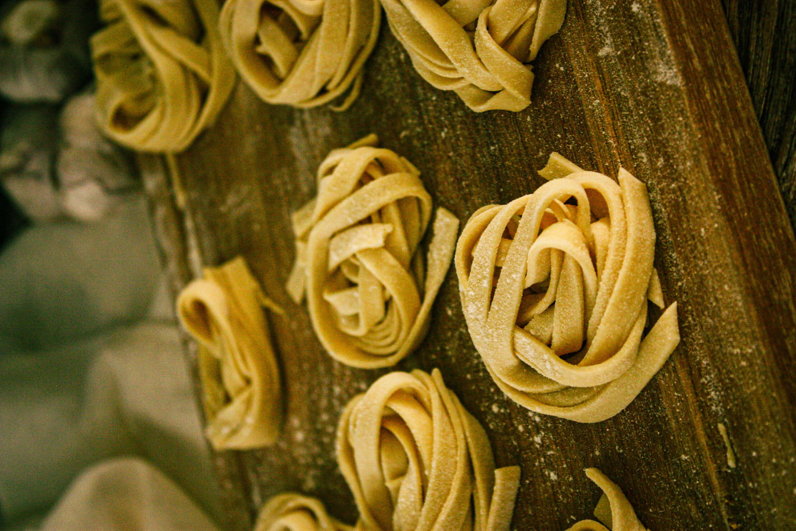 homemade vegan pasta