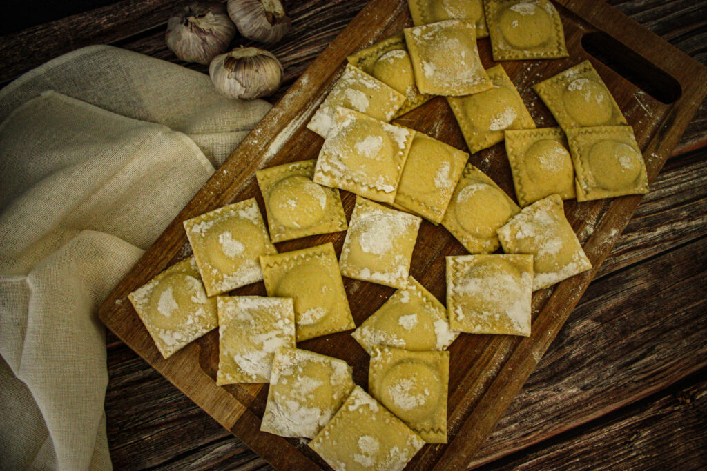 butternut squash ravioli