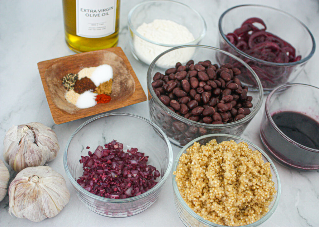 red wine burger ingredients