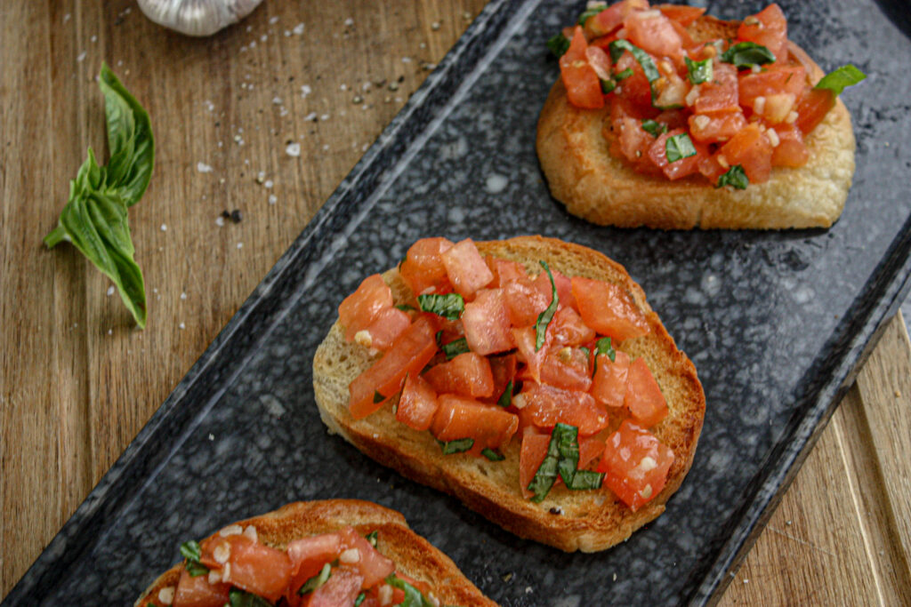 bruschetta toast