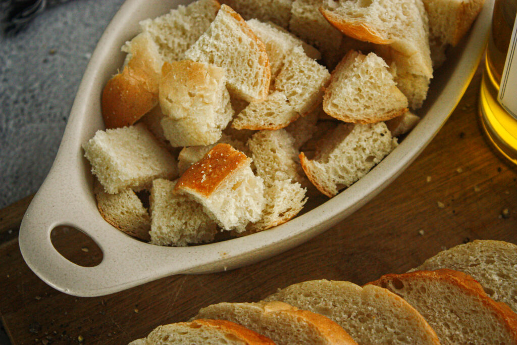 garlic croutons