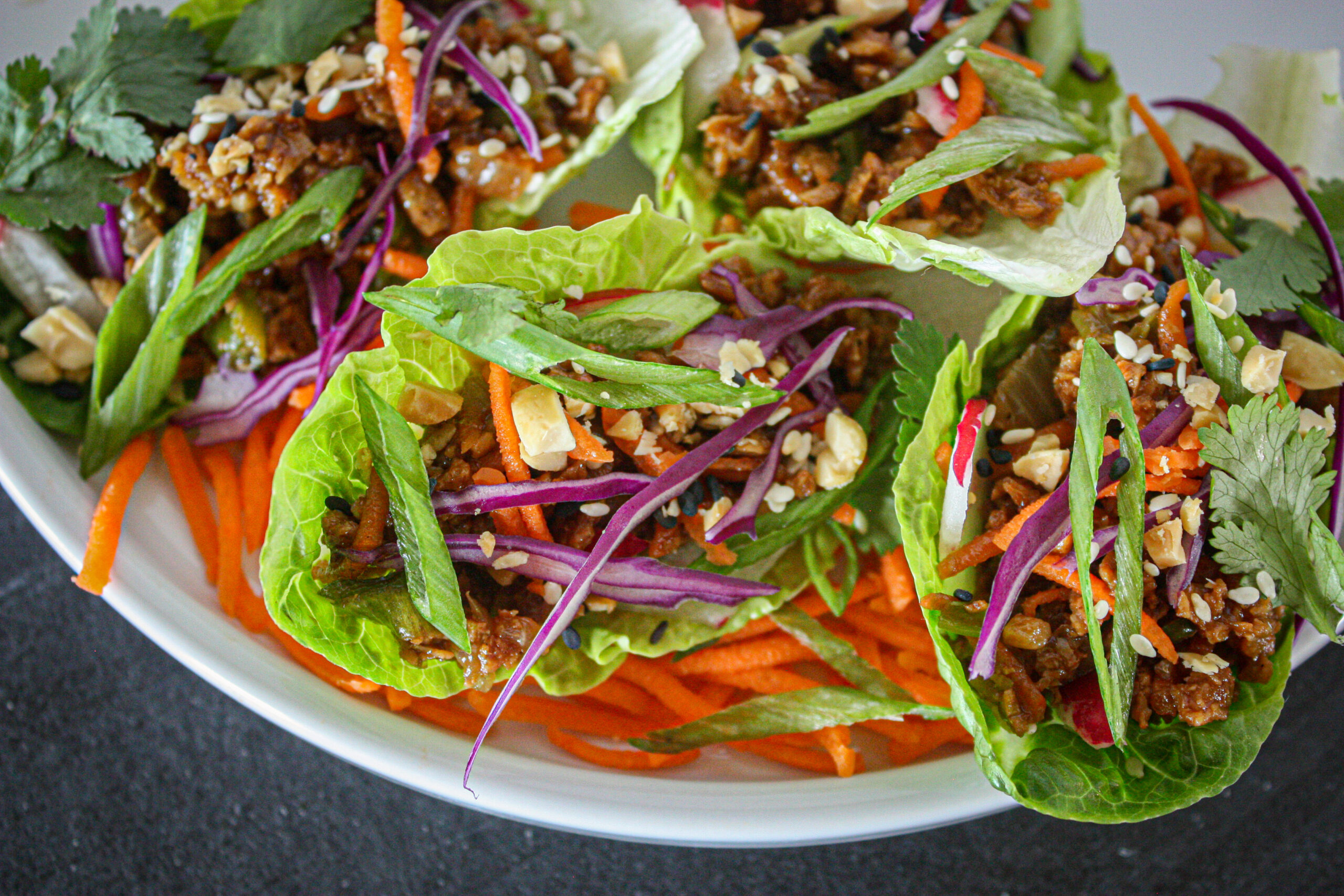 vegan lettuce wraps