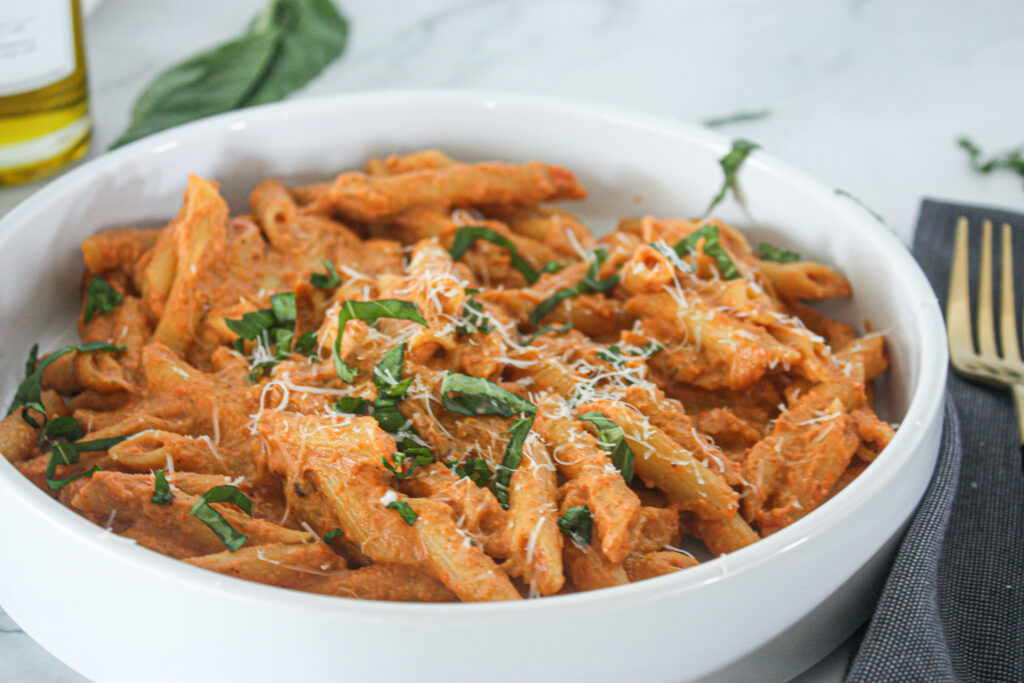 vegan penne pasta