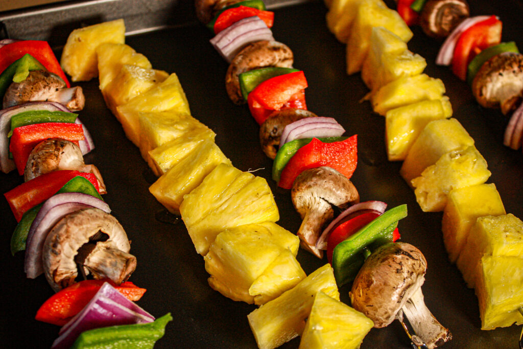 veggie kabobs