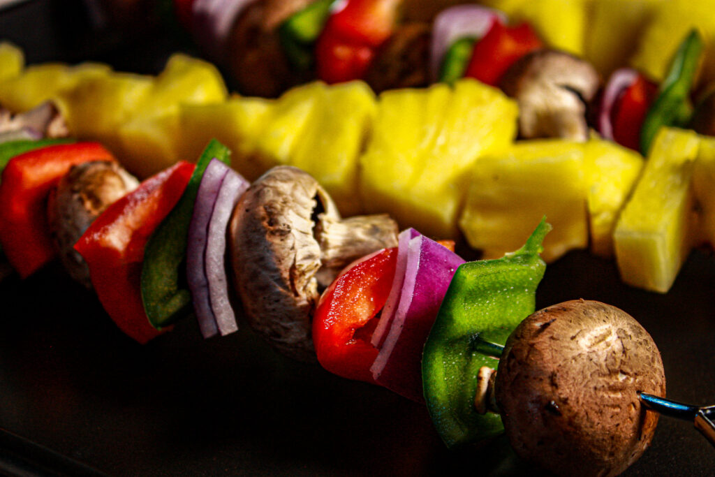 grilled veggie kabobs