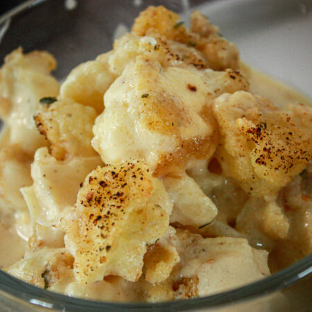 cauliflower mac