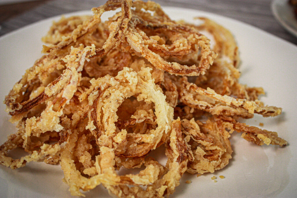 crispy fried onion straws