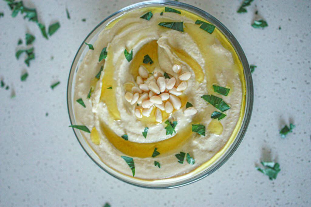 pine nut hummus