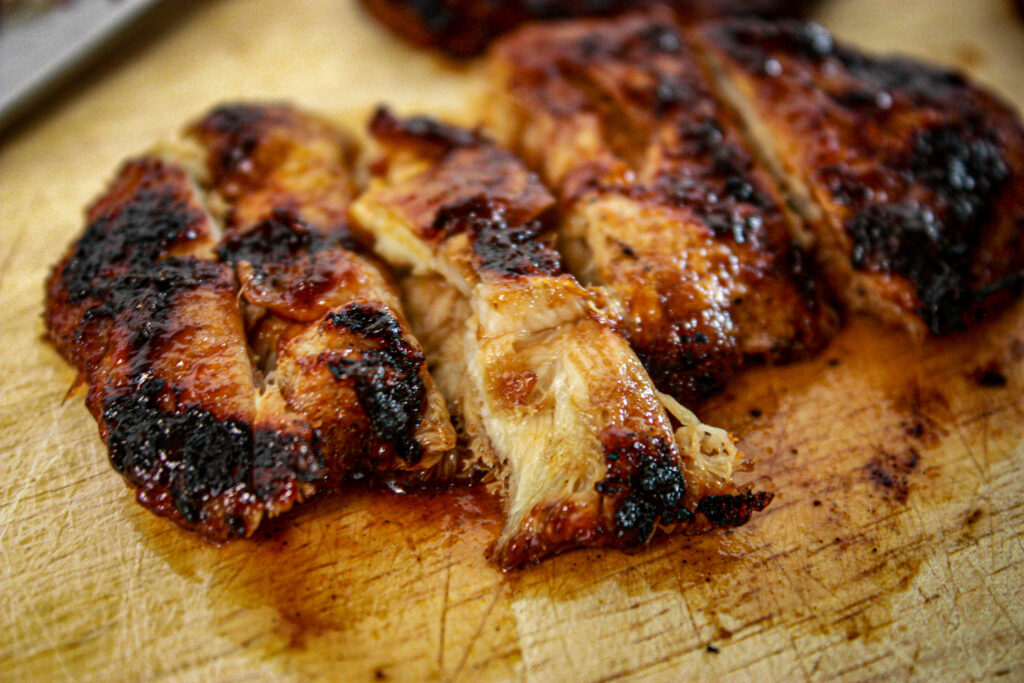 grilled lion's mane mushroom steaks