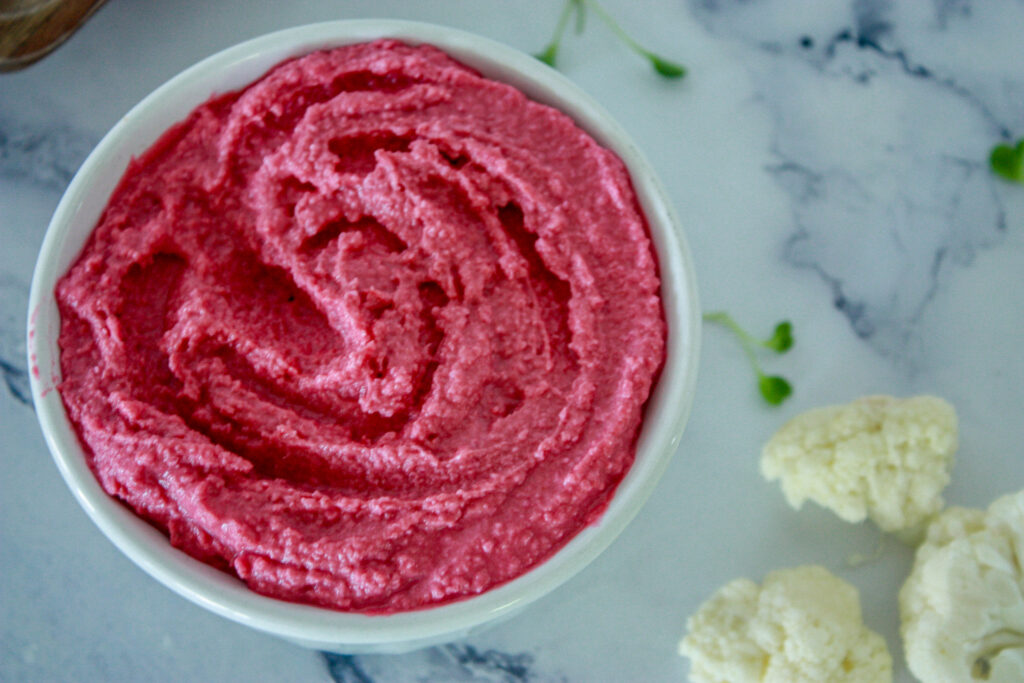 beetroot hummus