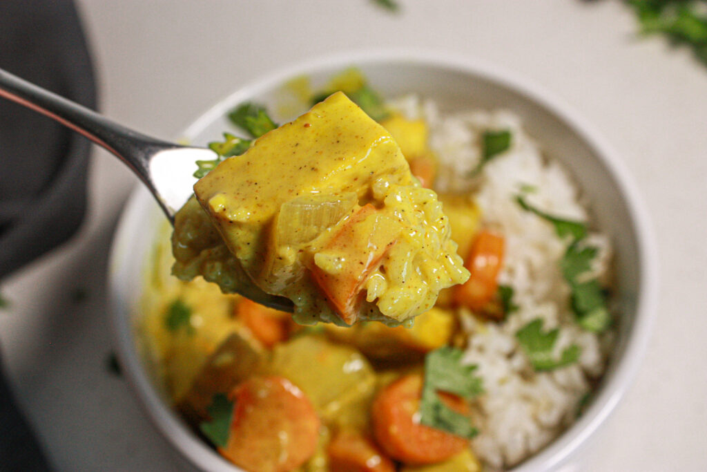 yellow curry vegan