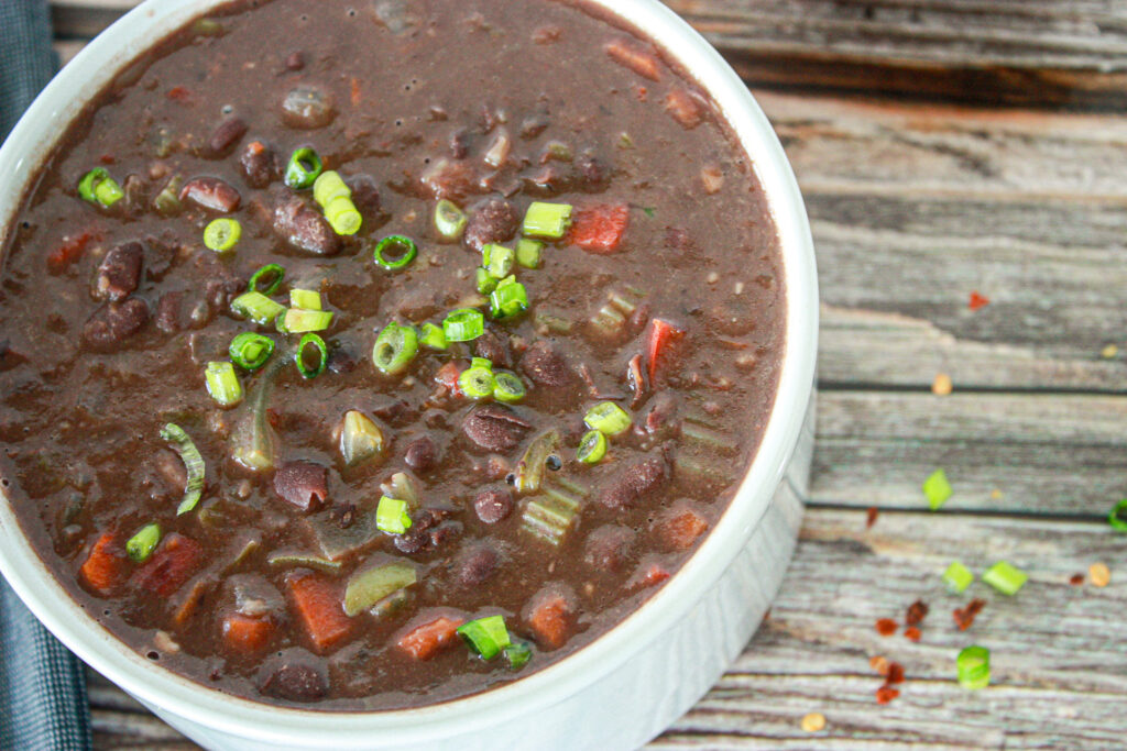 black bean soup