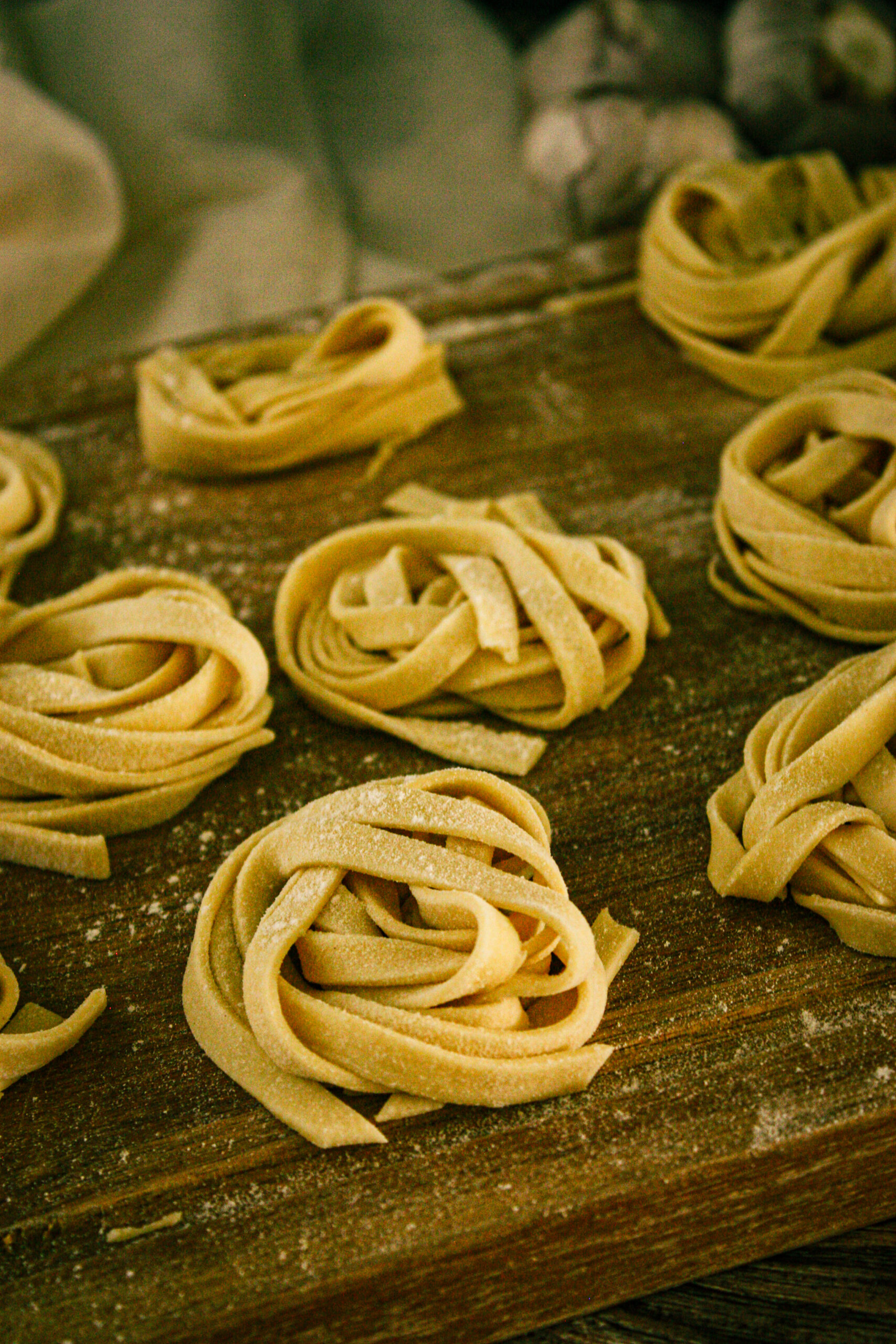 homemade vegan pasta