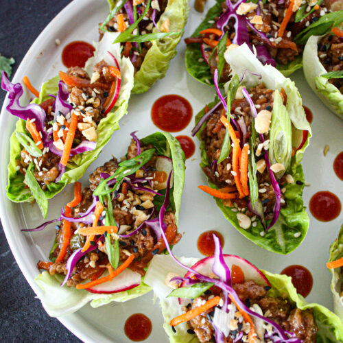 vegan lettuce cups