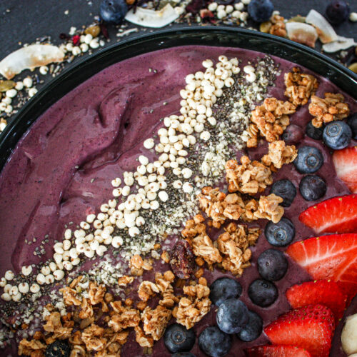 vegan acai bowl