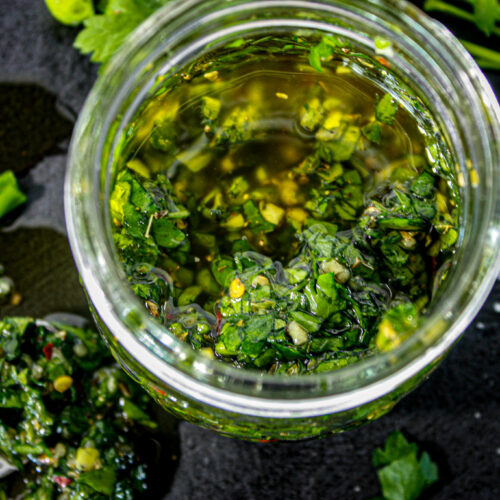 fresh chimichurri