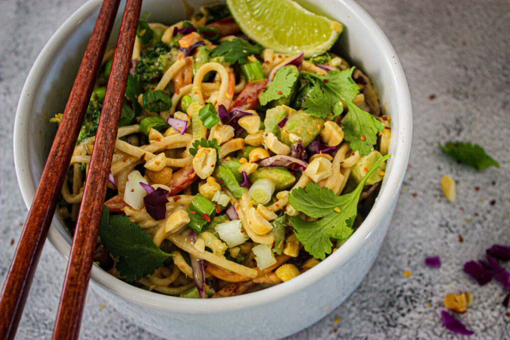 thai peanut noodles