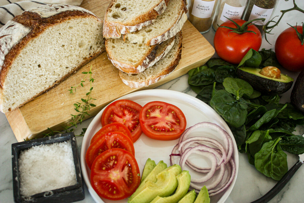 tomato sandwich ingredients