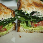 grilled tomato sandwich