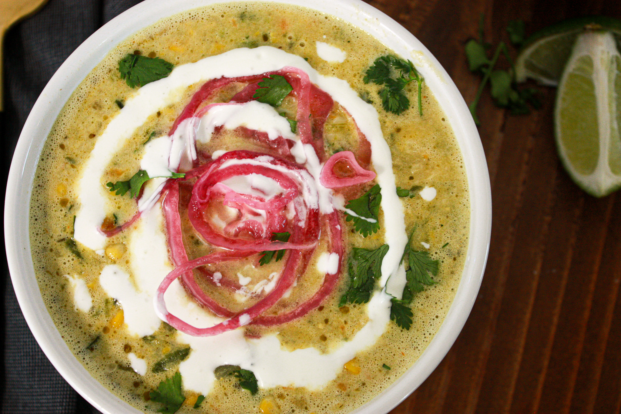 poblano potato corn chowder