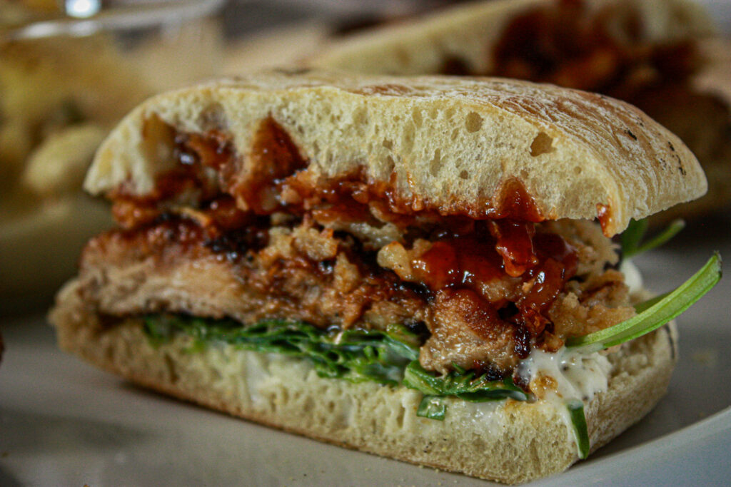 lions mane ciabatta