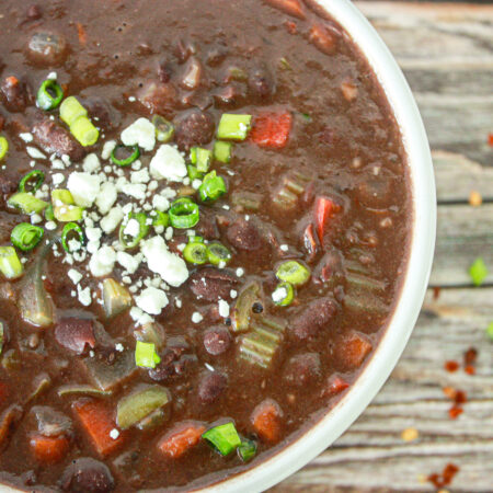 black bean soup