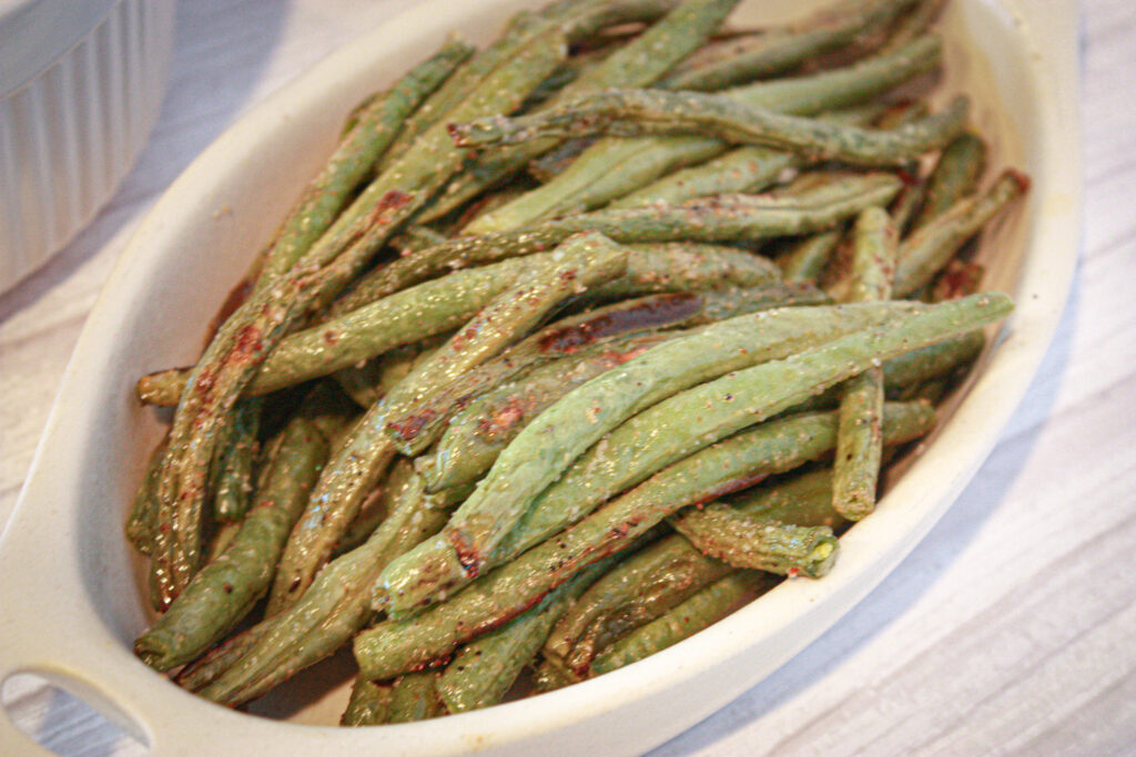 oven roasted green beans