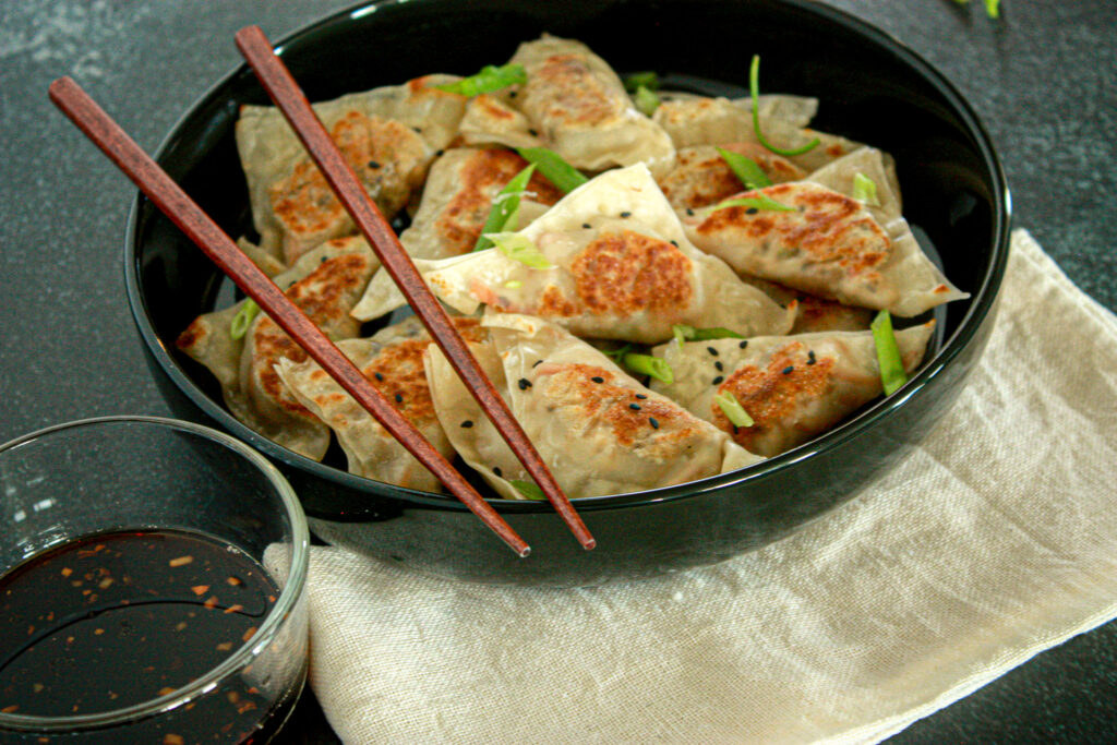 tofu vegetable dumplings