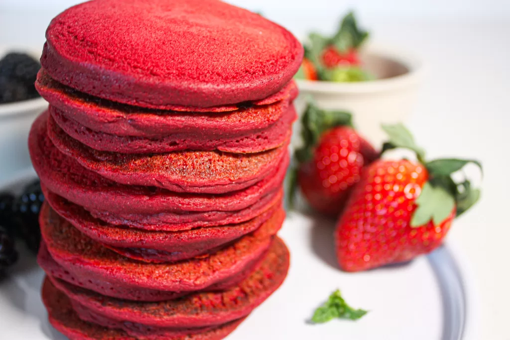 beet pancakes