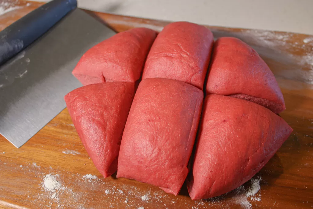 beetroot ravioli dough